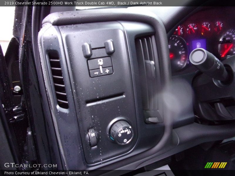Black / Dark Ash/Jet Black 2019 Chevrolet Silverado 2500HD Work Truck Double Cab 4WD