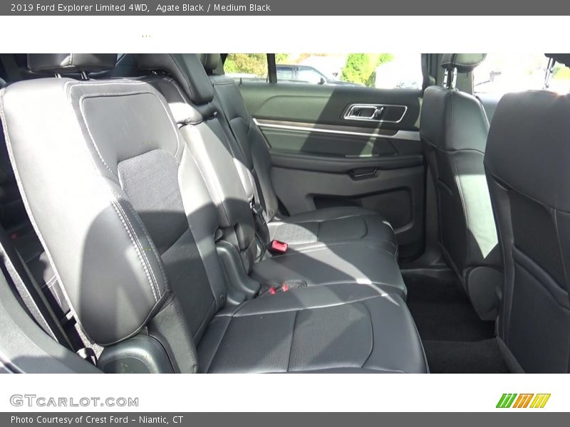 Agate Black / Medium Black 2019 Ford Explorer Limited 4WD