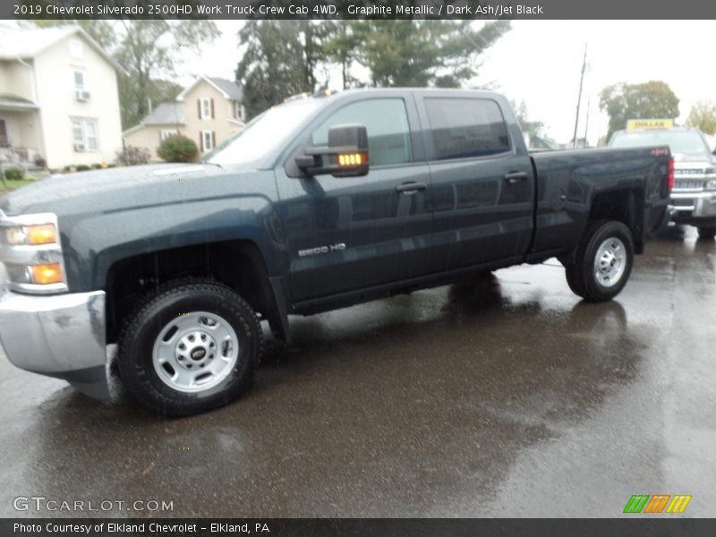 Graphite Metallic / Dark Ash/Jet Black 2019 Chevrolet Silverado 2500HD Work Truck Crew Cab 4WD