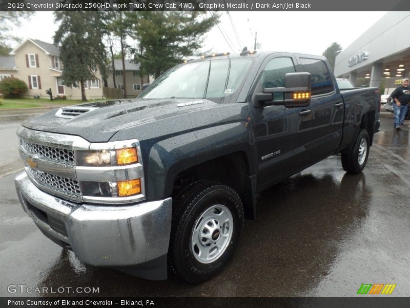 Graphite Metallic / Dark Ash/Jet Black 2019 Chevrolet Silverado 2500HD Work Truck Crew Cab 4WD