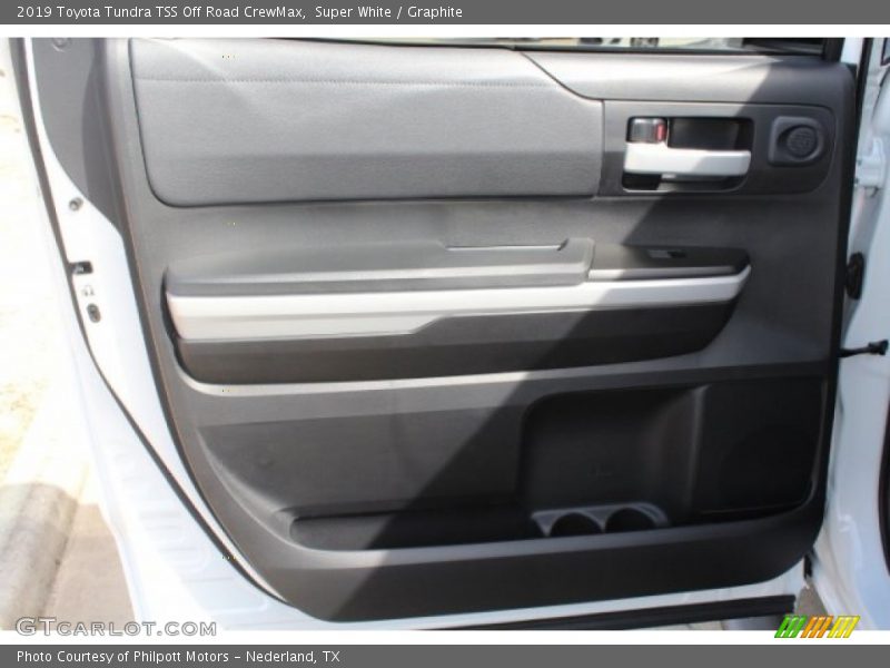 Super White / Graphite 2019 Toyota Tundra TSS Off Road CrewMax