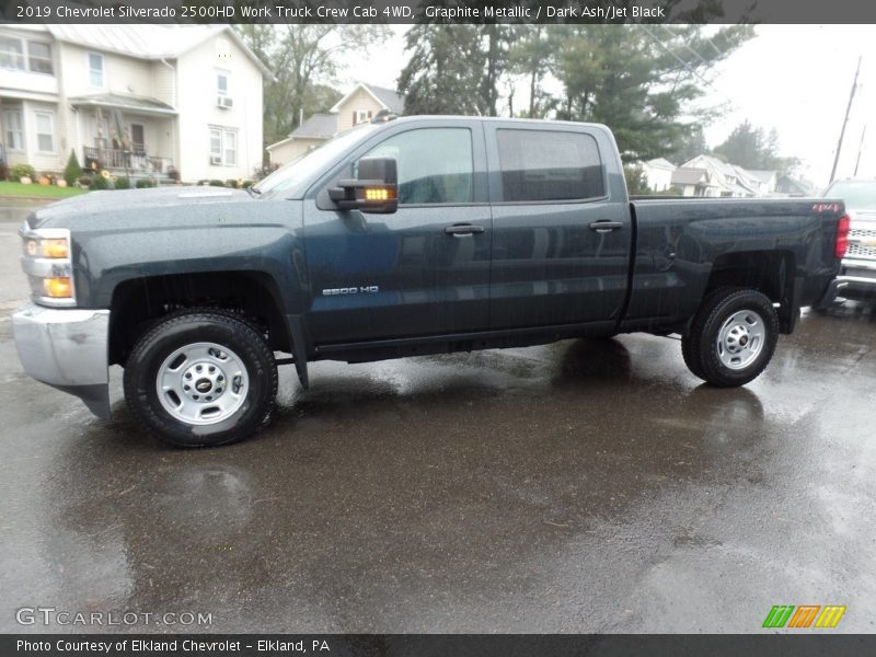 Graphite Metallic / Dark Ash/Jet Black 2019 Chevrolet Silverado 2500HD Work Truck Crew Cab 4WD