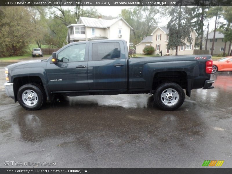 Graphite Metallic / Dark Ash/Jet Black 2019 Chevrolet Silverado 2500HD Work Truck Crew Cab 4WD