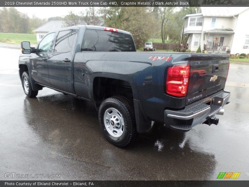 Graphite Metallic / Dark Ash/Jet Black 2019 Chevrolet Silverado 2500HD Work Truck Crew Cab 4WD