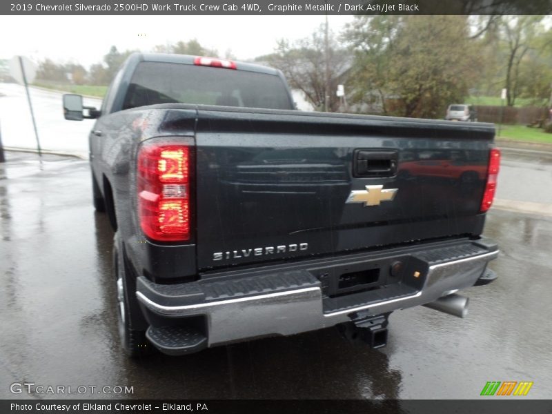 Graphite Metallic / Dark Ash/Jet Black 2019 Chevrolet Silverado 2500HD Work Truck Crew Cab 4WD