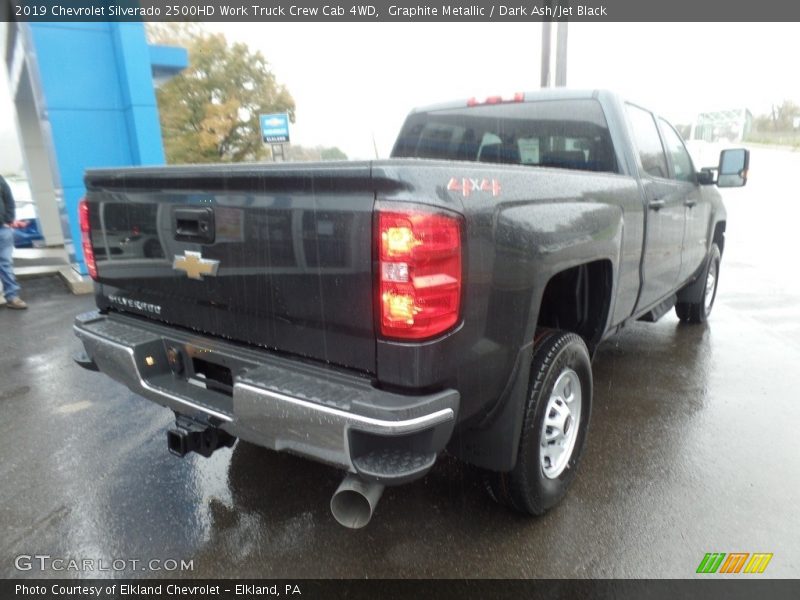 Graphite Metallic / Dark Ash/Jet Black 2019 Chevrolet Silverado 2500HD Work Truck Crew Cab 4WD