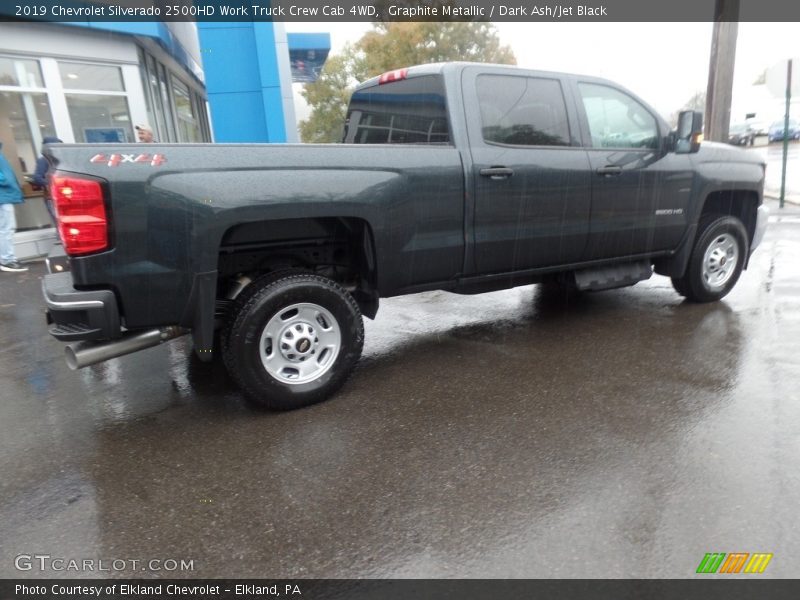 Graphite Metallic / Dark Ash/Jet Black 2019 Chevrolet Silverado 2500HD Work Truck Crew Cab 4WD
