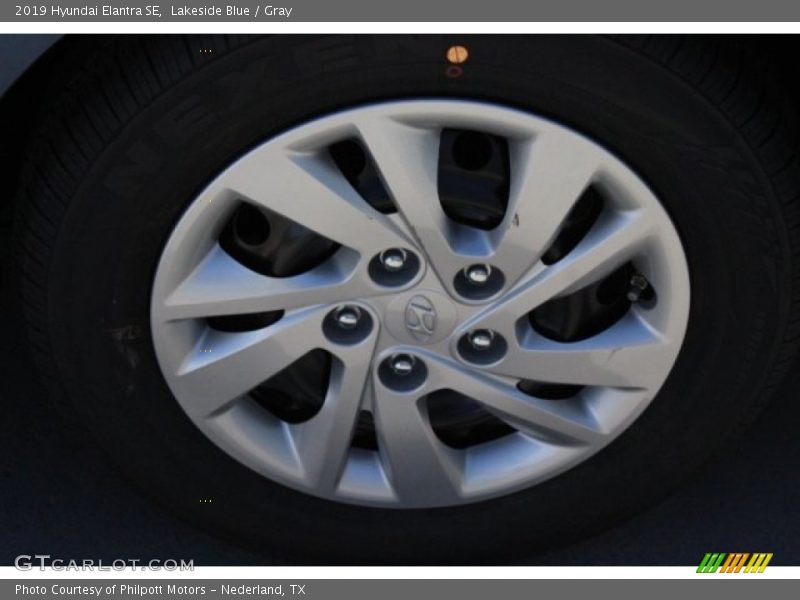 Lakeside Blue / Gray 2019 Hyundai Elantra SE