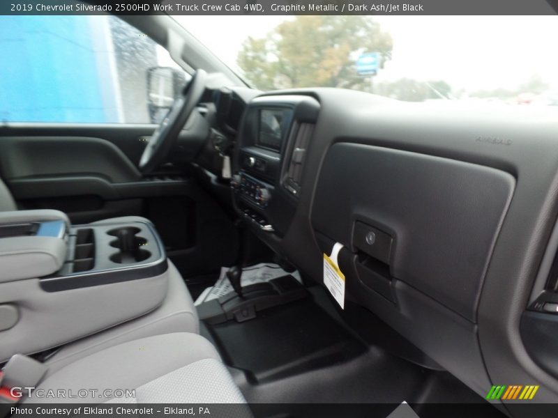 Graphite Metallic / Dark Ash/Jet Black 2019 Chevrolet Silverado 2500HD Work Truck Crew Cab 4WD