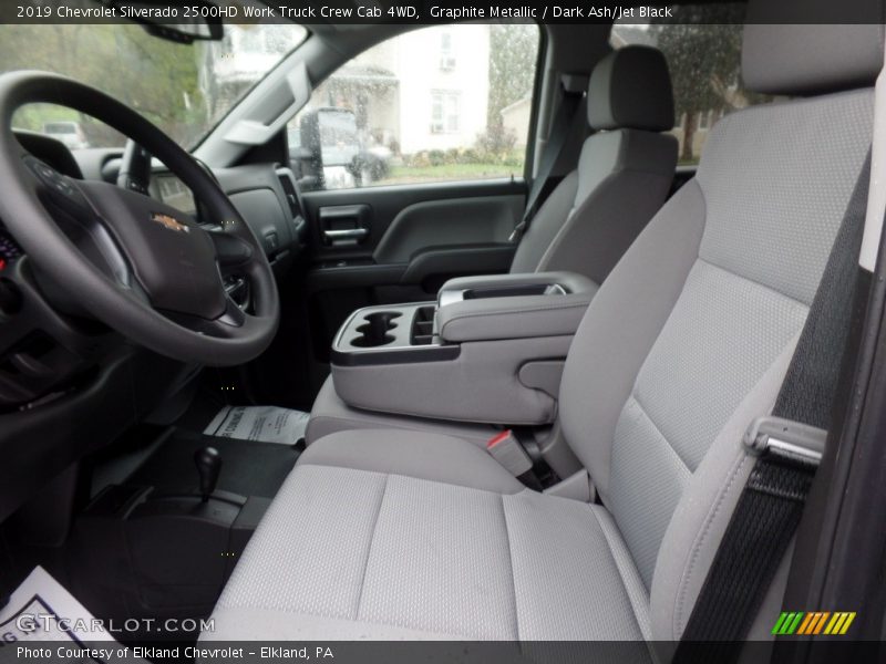 Graphite Metallic / Dark Ash/Jet Black 2019 Chevrolet Silverado 2500HD Work Truck Crew Cab 4WD