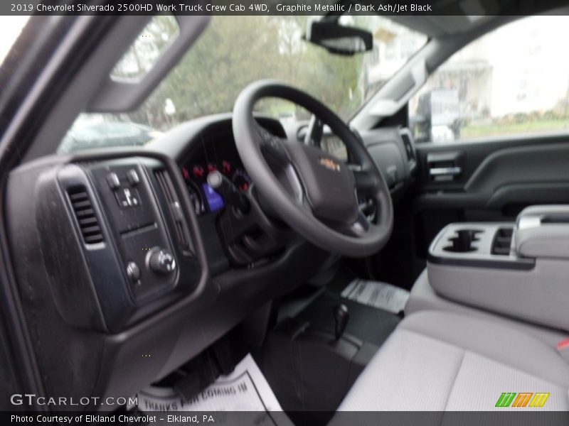 Graphite Metallic / Dark Ash/Jet Black 2019 Chevrolet Silverado 2500HD Work Truck Crew Cab 4WD