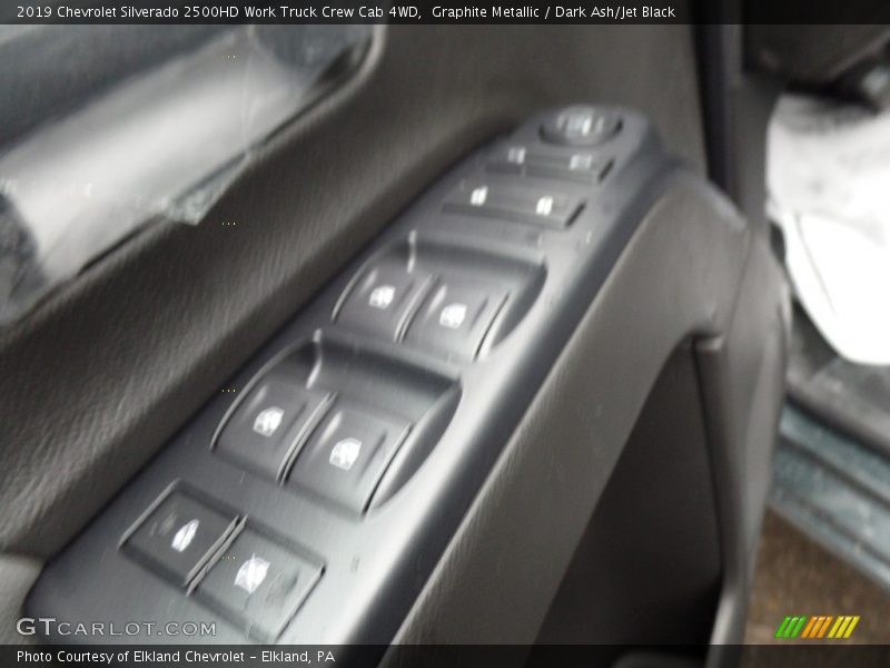Graphite Metallic / Dark Ash/Jet Black 2019 Chevrolet Silverado 2500HD Work Truck Crew Cab 4WD