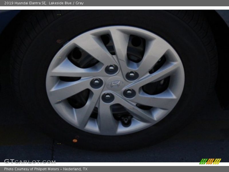 Lakeside Blue / Gray 2019 Hyundai Elantra SE