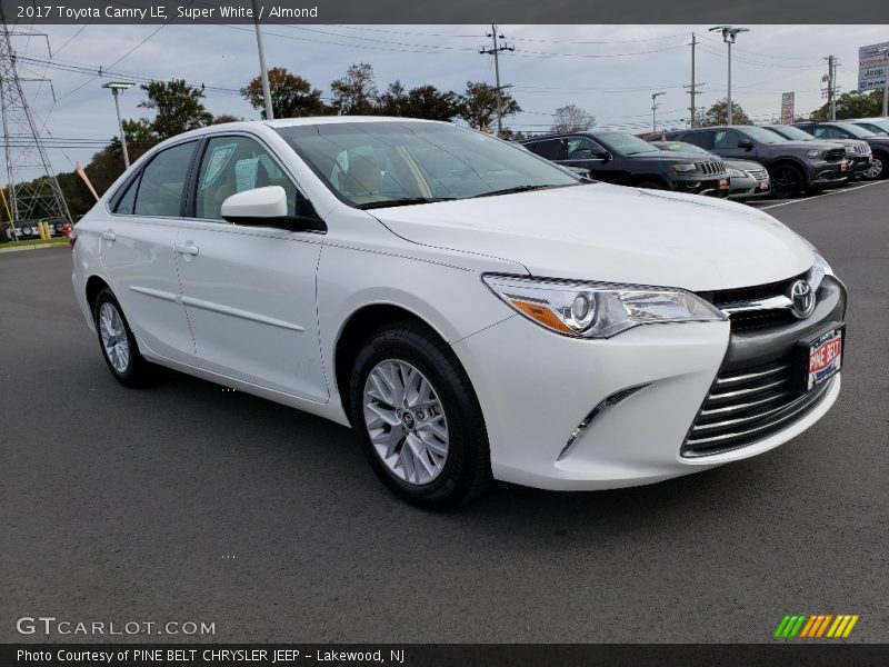 Super White / Almond 2017 Toyota Camry LE