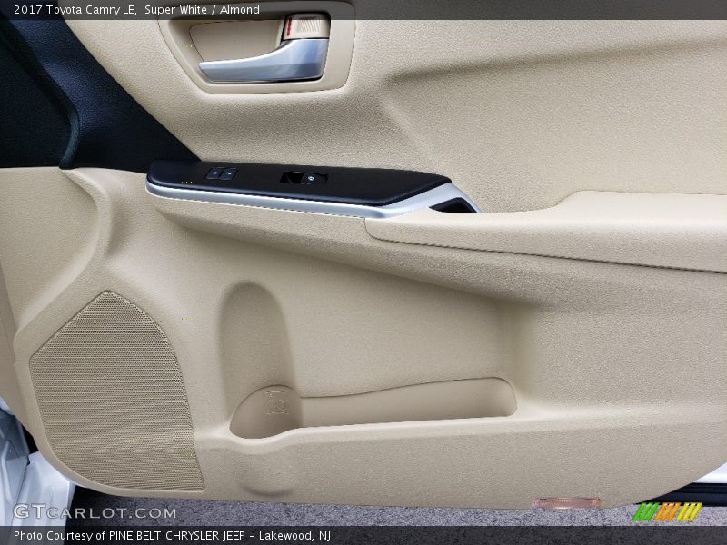 Super White / Almond 2017 Toyota Camry LE