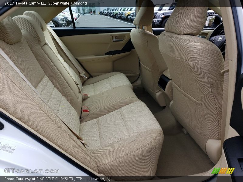 Super White / Almond 2017 Toyota Camry LE