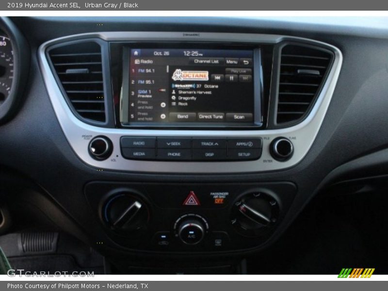 Urban Gray / Black 2019 Hyundai Accent SEL