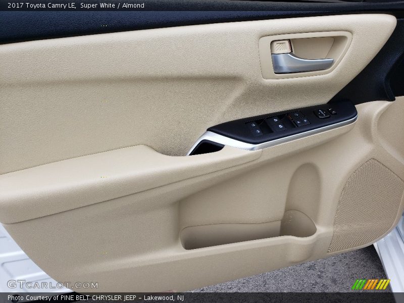 Super White / Almond 2017 Toyota Camry LE