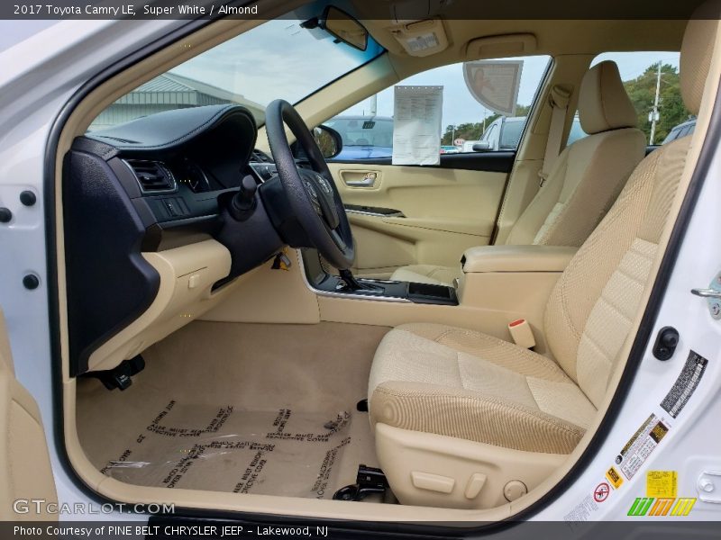 Super White / Almond 2017 Toyota Camry LE
