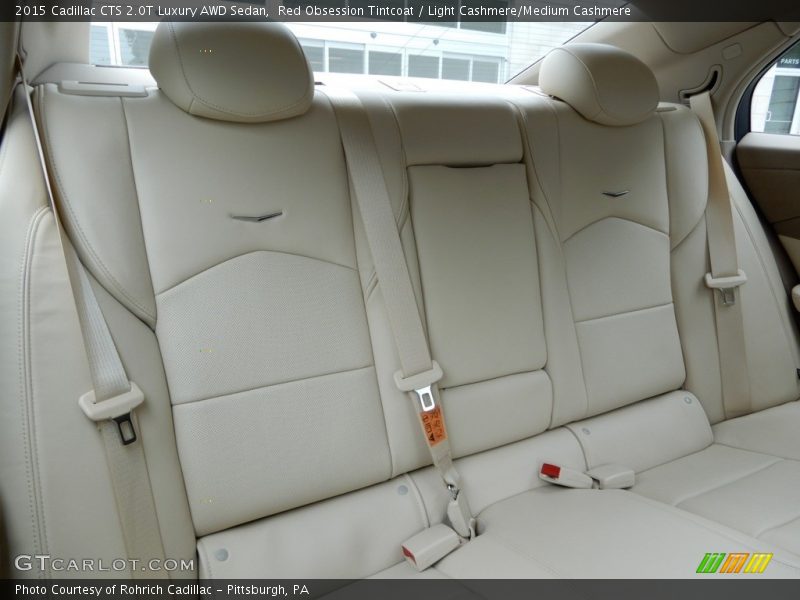 Red Obsession Tintcoat / Light Cashmere/Medium Cashmere 2015 Cadillac CTS 2.0T Luxury AWD Sedan