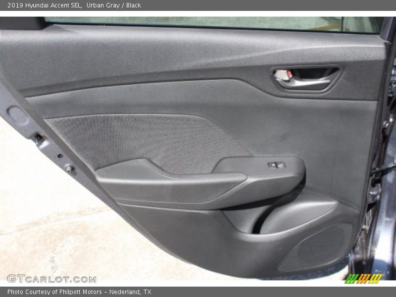 Urban Gray / Black 2019 Hyundai Accent SEL