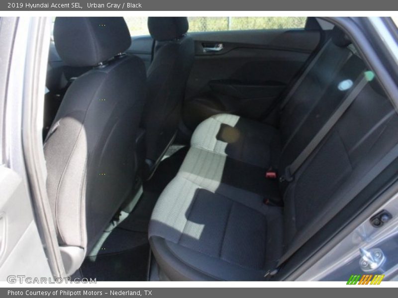Urban Gray / Black 2019 Hyundai Accent SEL