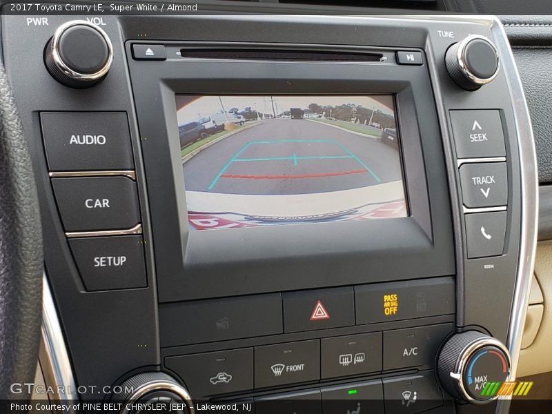 Super White / Almond 2017 Toyota Camry LE