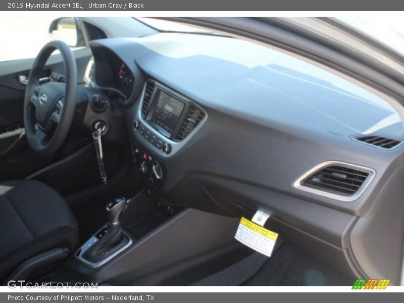 Urban Gray / Black 2019 Hyundai Accent SEL