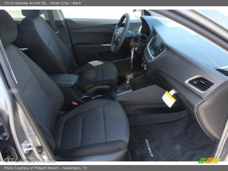 Urban Gray / Black 2019 Hyundai Accent SEL