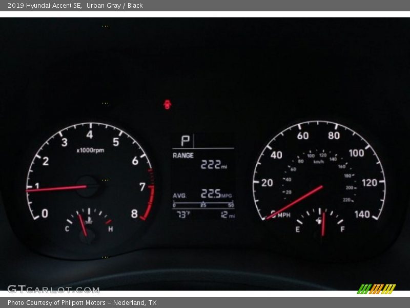 Urban Gray / Black 2019 Hyundai Accent SE