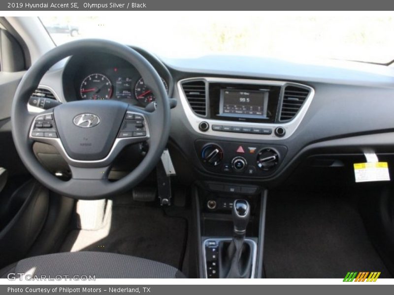 Olympus Silver / Black 2019 Hyundai Accent SE