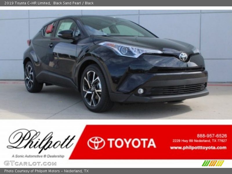 Black Sand Pearl / Black 2019 Toyota C-HR Limited