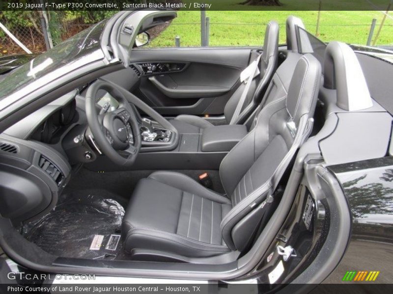  2019 F-Type P300 Convertible Ebony Interior