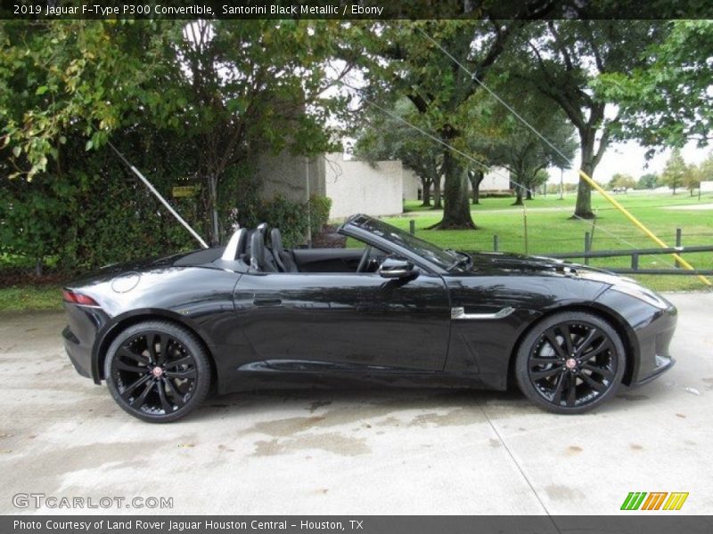  2019 F-Type P300 Convertible Santorini Black Metallic