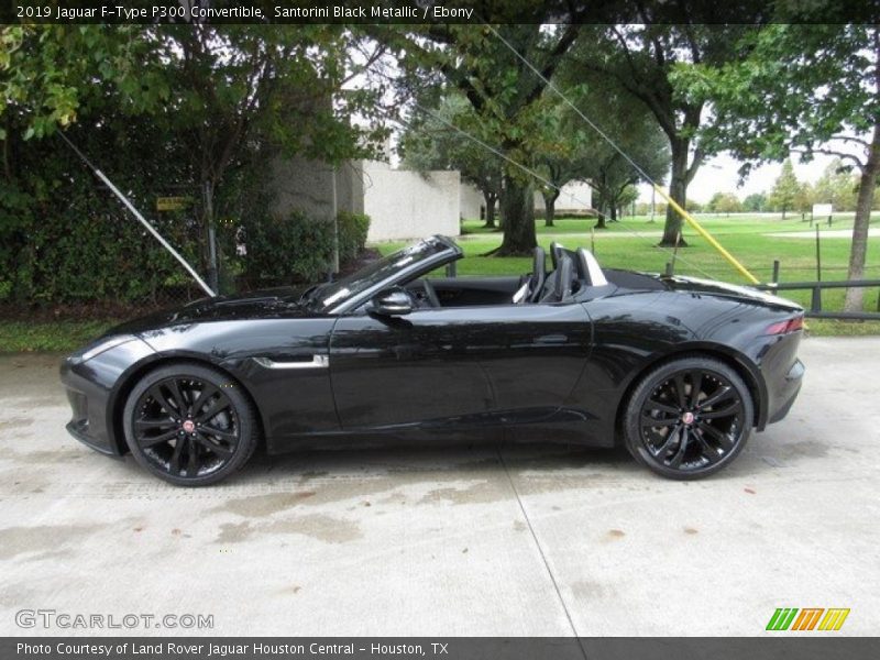  2019 F-Type P300 Convertible Santorini Black Metallic