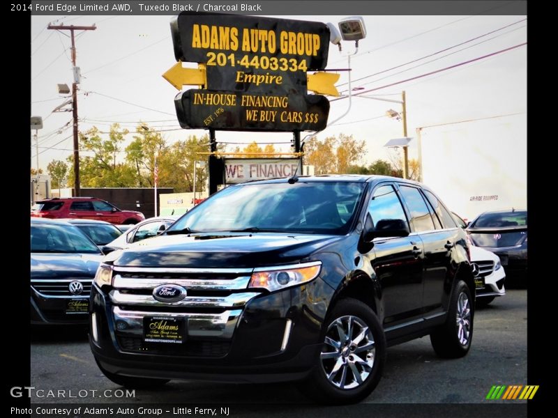 Tuxedo Black / Charcoal Black 2014 Ford Edge Limited AWD