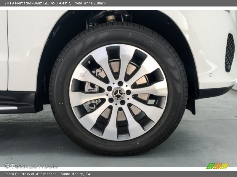 Polar White / Black 2019 Mercedes-Benz GLS 450 4Matic