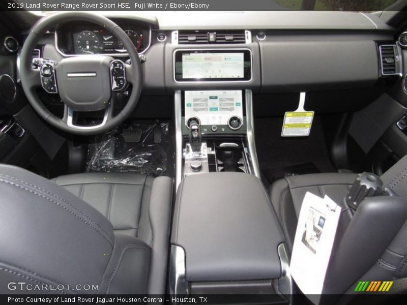 Dashboard of 2019 Range Rover Sport HSE