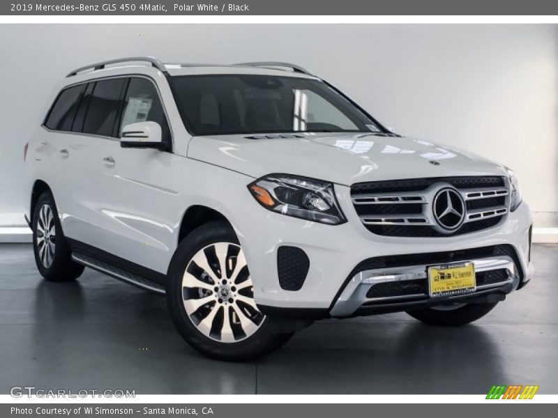 Polar White / Black 2019 Mercedes-Benz GLS 450 4Matic