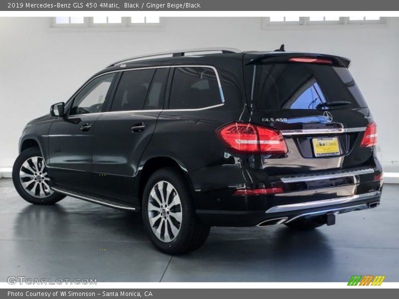Black / Ginger Beige/Black 2019 Mercedes-Benz GLS 450 4Matic