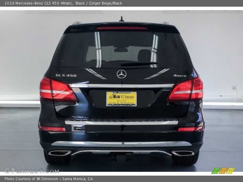 Black / Ginger Beige/Black 2019 Mercedes-Benz GLS 450 4Matic