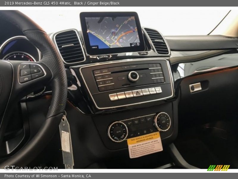 Black / Ginger Beige/Black 2019 Mercedes-Benz GLS 450 4Matic