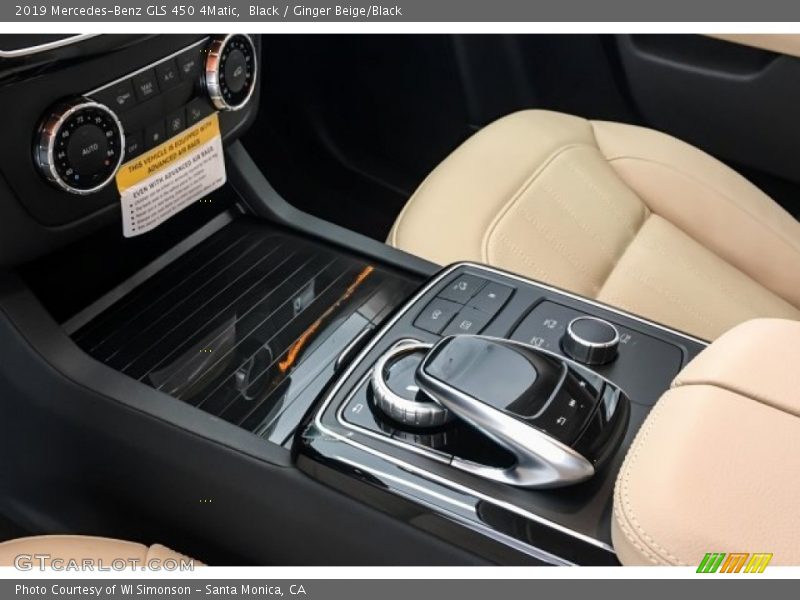 Black / Ginger Beige/Black 2019 Mercedes-Benz GLS 450 4Matic