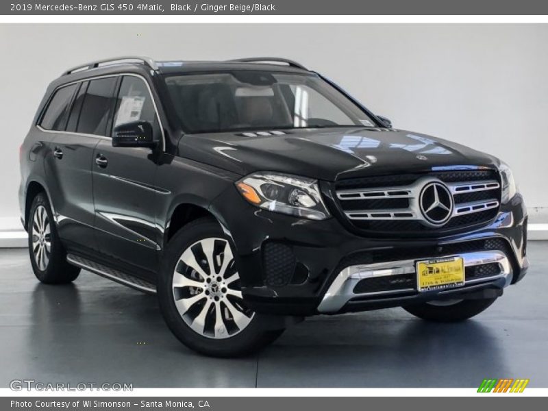 Black / Ginger Beige/Black 2019 Mercedes-Benz GLS 450 4Matic