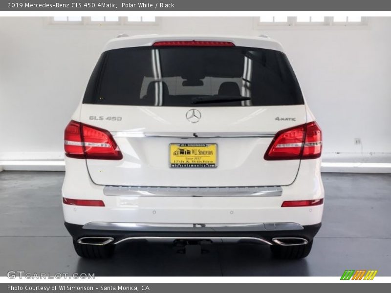 Polar White / Black 2019 Mercedes-Benz GLS 450 4Matic