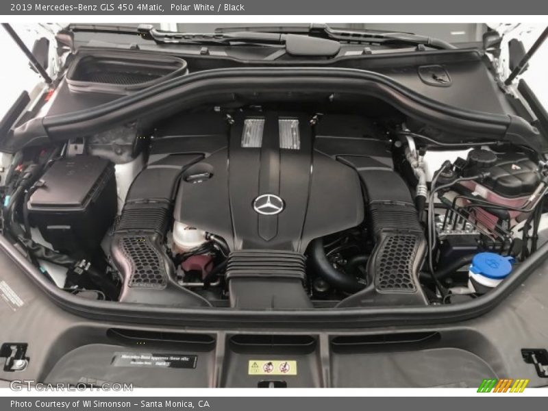 Polar White / Black 2019 Mercedes-Benz GLS 450 4Matic