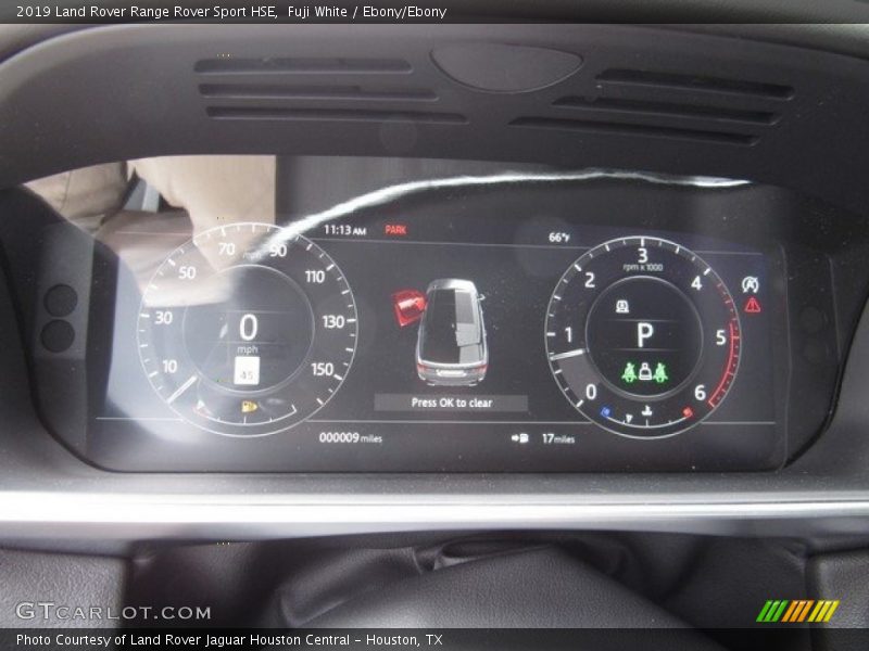  2019 Range Rover Sport HSE HSE Gauges
