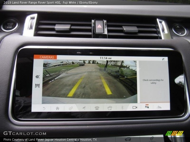 Fuji White / Ebony/Ebony 2019 Land Rover Range Rover Sport HSE