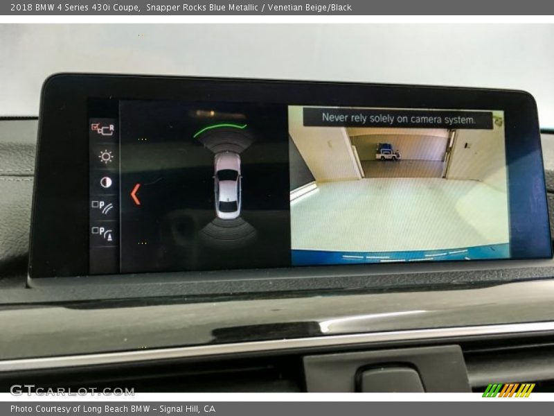 Snapper Rocks Blue Metallic / Venetian Beige/Black 2018 BMW 4 Series 430i Coupe