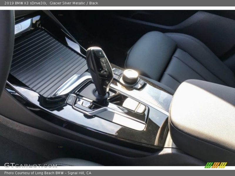 Glacier Silver Metallic / Black 2019 BMW X3 sDrive30i
